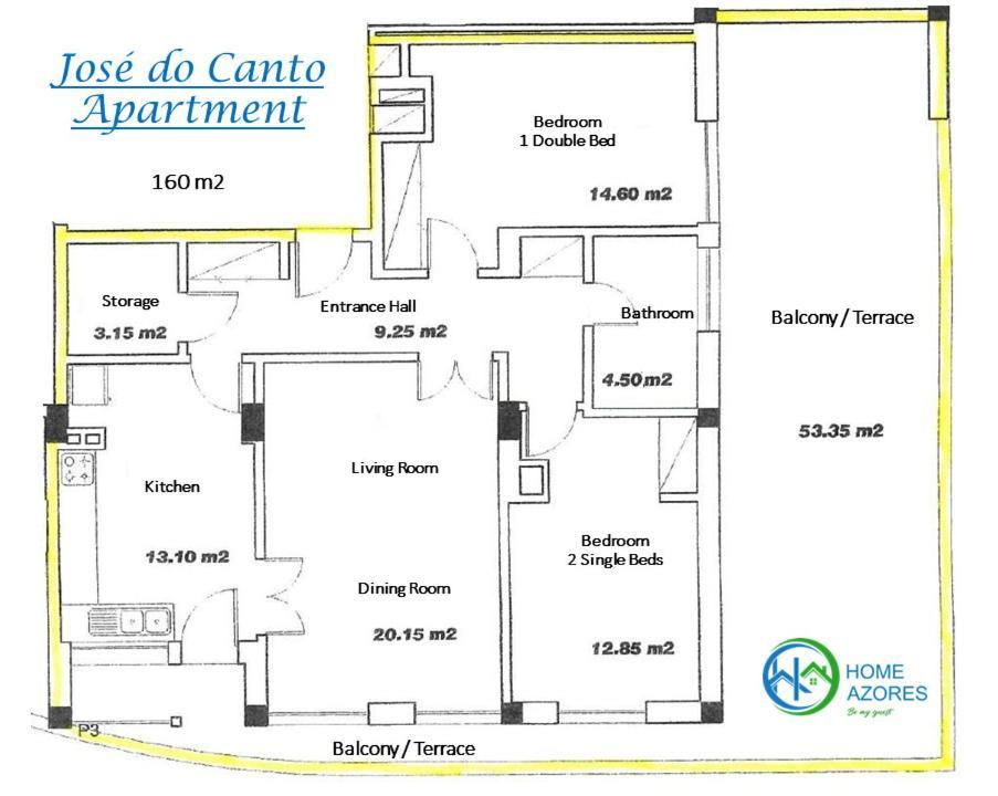 Home Azores - Jose Do Canto Apartment Понта-Делгада Экстерьер фото